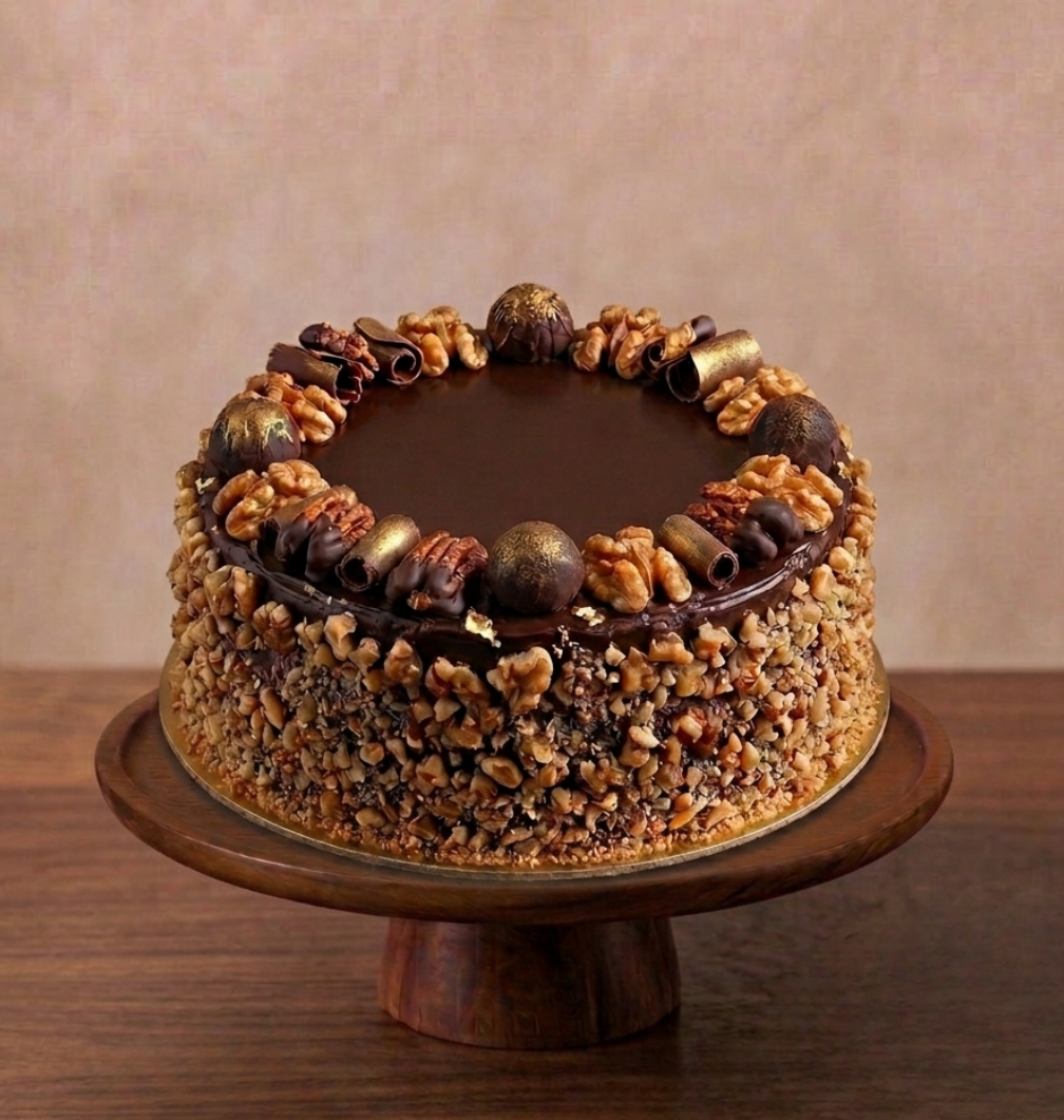 Choco Walnut Cake