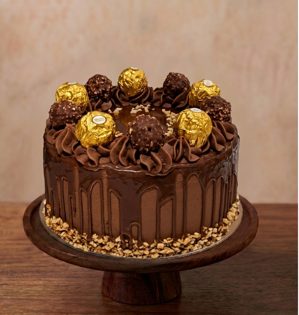 Ferrero Rocher Cake